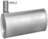 MERCE 14916501 End Silencer